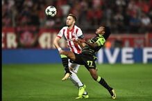 Jogo Olympiacos - Sporting, na Grécia