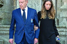 Pinto da Costa com a filha, Joana