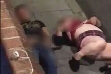 Casal é filmado a praticar atos sexuais deitados na estrada