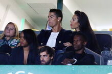 Cristiano Ronaldo e Georgina em Alvalade