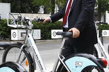 Apresentação do sistema de bicicletas partilhadas da EMEL