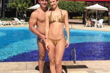 Julyana e a família