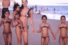 Julyana e a família