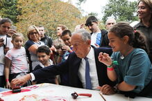 Marcelo Rebelo de Sousa em Serralves