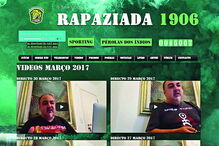 Miguel D’Almada publica vídeos na internet que são vistos por centenas de pessoas. O site é outro veículo da mensagem do grupo ligado aos leões    