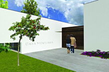 O projeto da casa mortuária