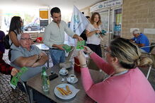Francisco Guerreiro é o candidato do PAN (partido Pessoas-Animais-Natureza) na corrida à Câmara Municipal de Cascias nas autárquicas de 1 de outubro     