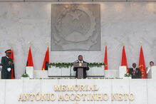 Marcelo na tomada de posse do novo Presidente de Angola
