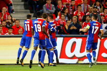 As melhores imagens do Basileia-Benfica