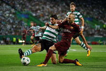 Barcelona veio até Alvalade jogar com o Sporting para a Champions