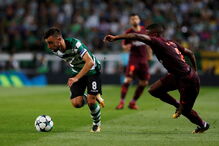 Barcelona veio até Alvalade jogar com o Sporting para a Champions