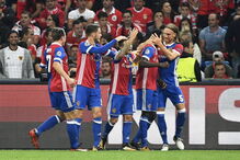 As melhores imagens do Basileia-Benfica