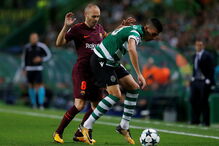 Barcelona veio até Alvalade jogar com o Sporting para a Champions