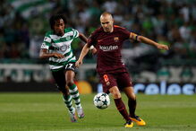 Barcelona veio até Alvalade jogar com o Sporting para a Champions	