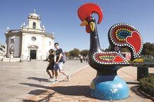Galo é imagem típica de Barcelos