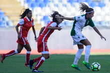 Equipas femininas do Sporting e do Braga defrontaram-se na supertaça em setembro de 2017