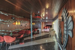 Decoração moderna e acolhedora em todos os espaços do Ô Hotel Golf Mar