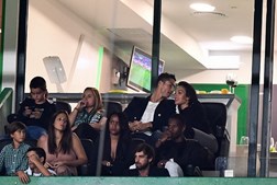 Cristiano Ronaldo e Georgina em Alvalade