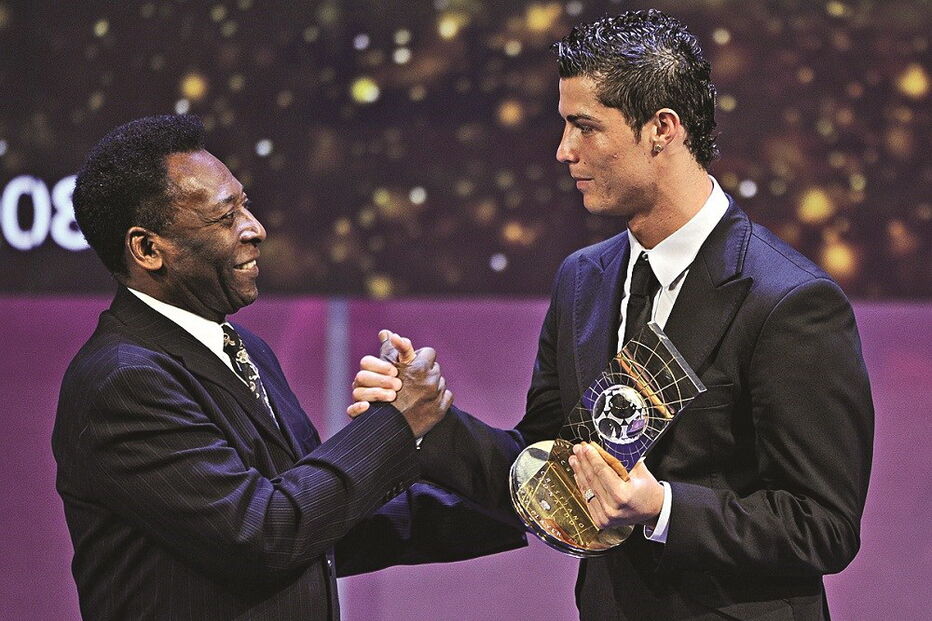 Real Madrid, Mundo, FIFA, Pelé, Cristiano Ronaldo, Hussein Saeed, Ilhas Faroé, Estádio do Bessa, Ali Daei, Ferenc Puskás, Mundial, Kunishige Kamamoto, Pauleta, Godfrey Chitalu, Hungria/Espanha, capitão, desporto, futebol