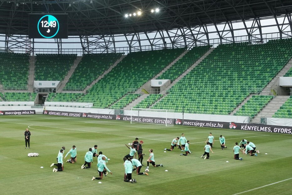 Seleção nacional defronta Hungria em Budapeste