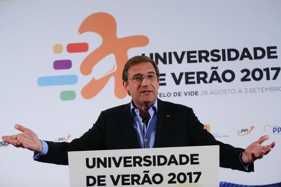 Passos Coelho no encerramento da Universidade de Verão do PSD