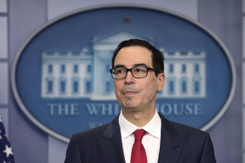O secretário do Tesouro dos EUA, Steven Mnuchin
