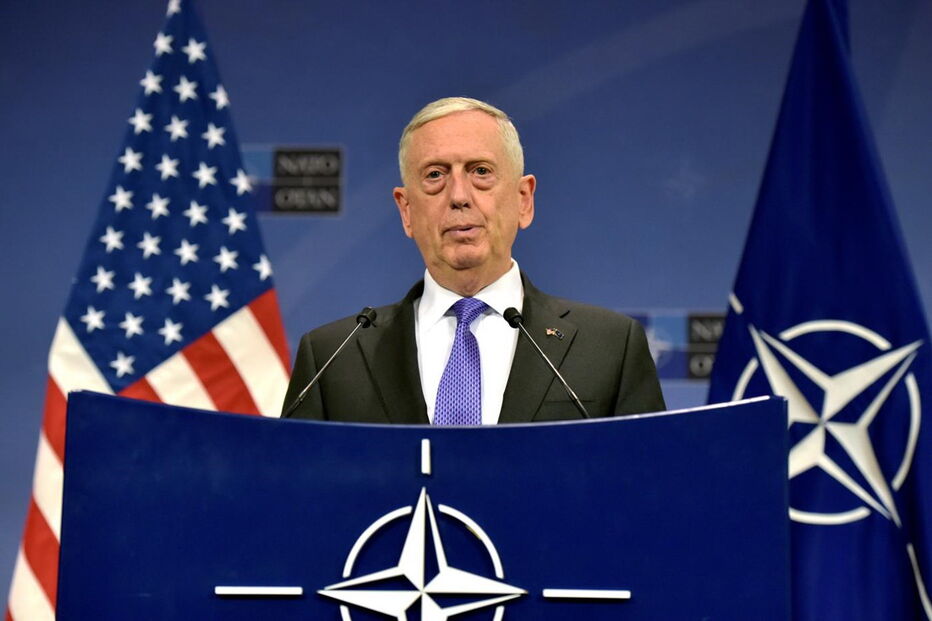 Secretário da Defesa norte-americano, Jim Mattis