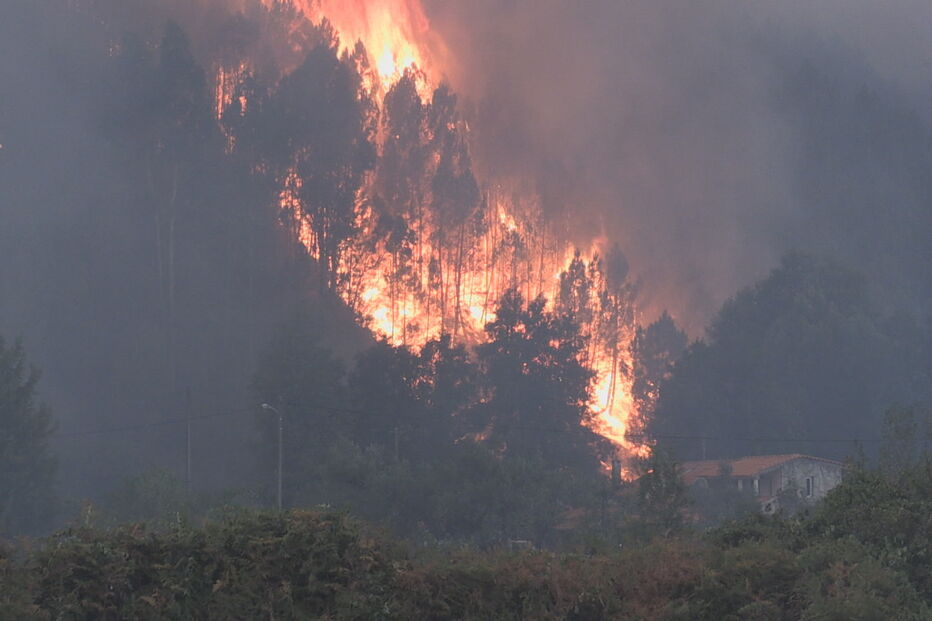 Fogo no concelho da Covilhã em fase de resolução