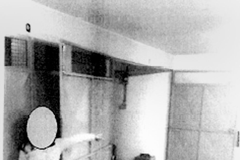 Reconstituição do rapto feito pela criança na garagem da casa de João Paulo Fernandes