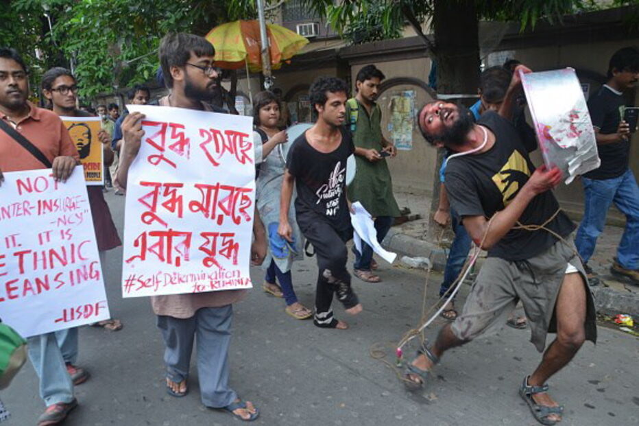 Confrontos na Birmânia