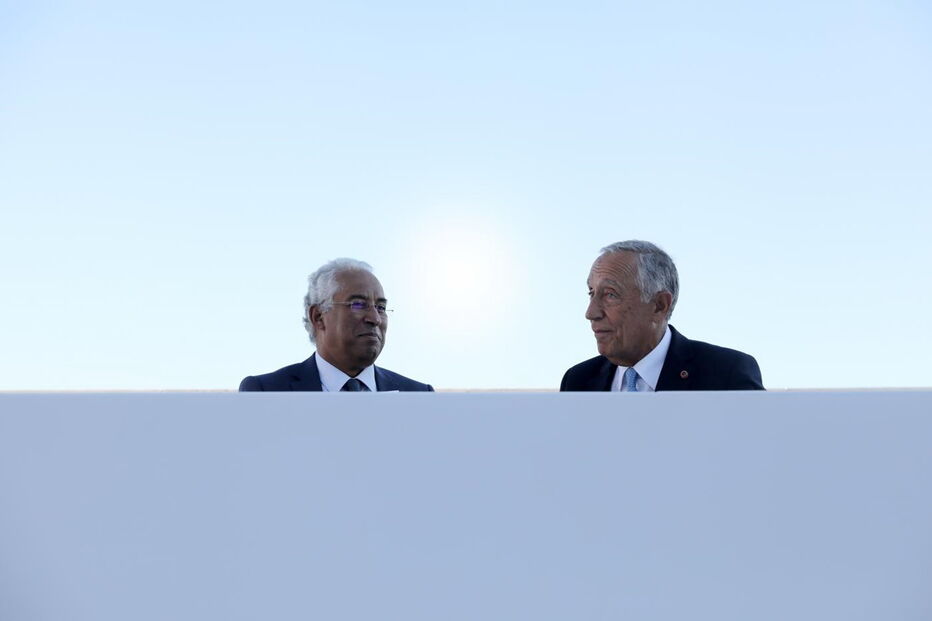António Costa esteve na entrega do Prémio Champalimaud de Visão com o Chefe de Estado 