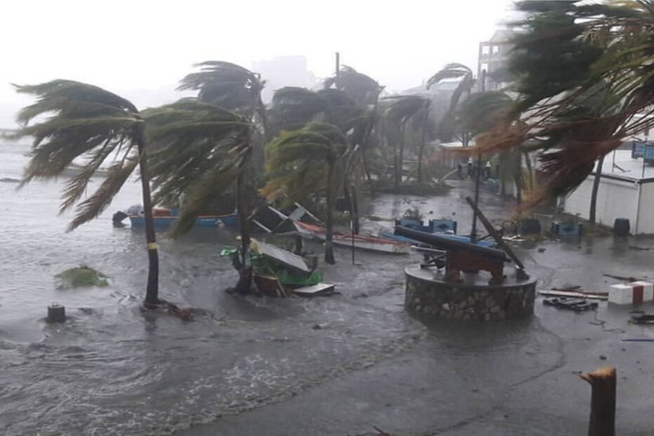 Imagens dos estragos do furacão Irma