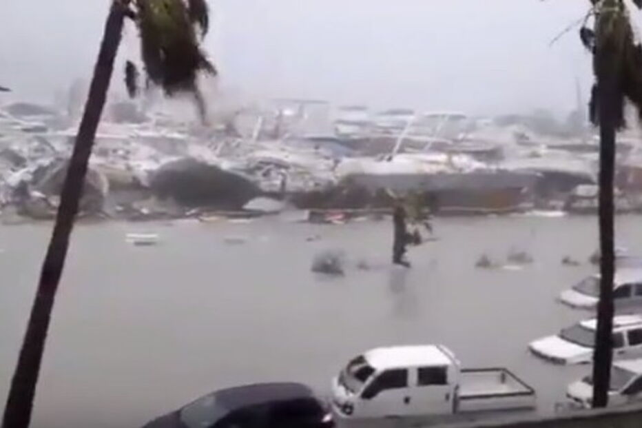 Imagens dos estragos do furacão Irma