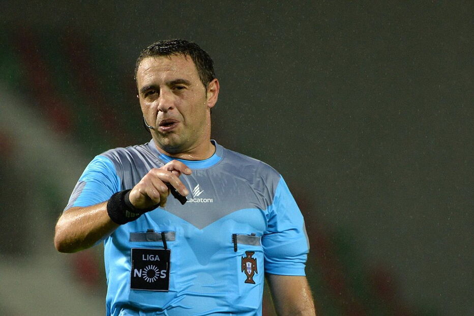 O árbitro Vasco Santos