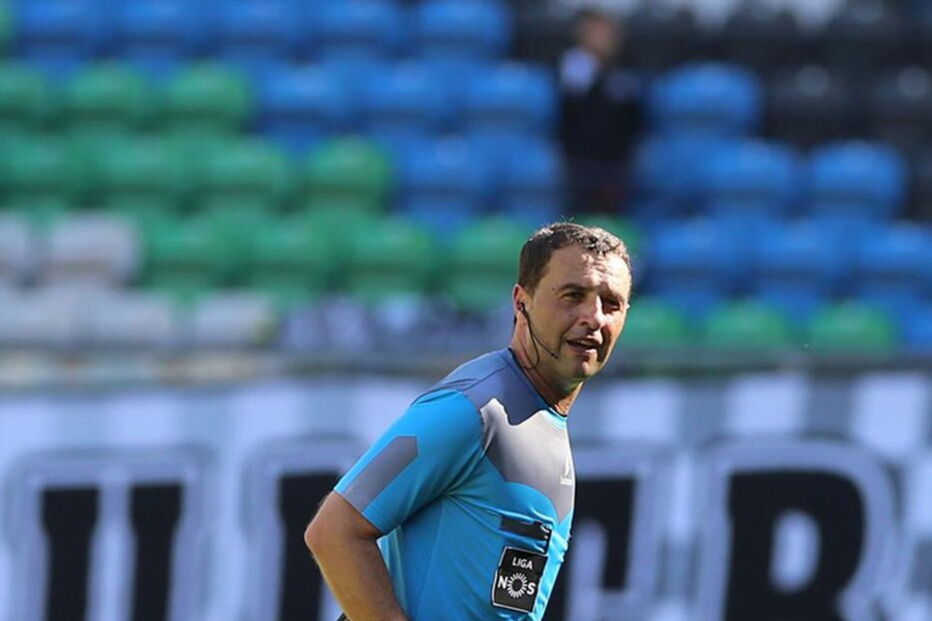 O árbitro Vasco Santos