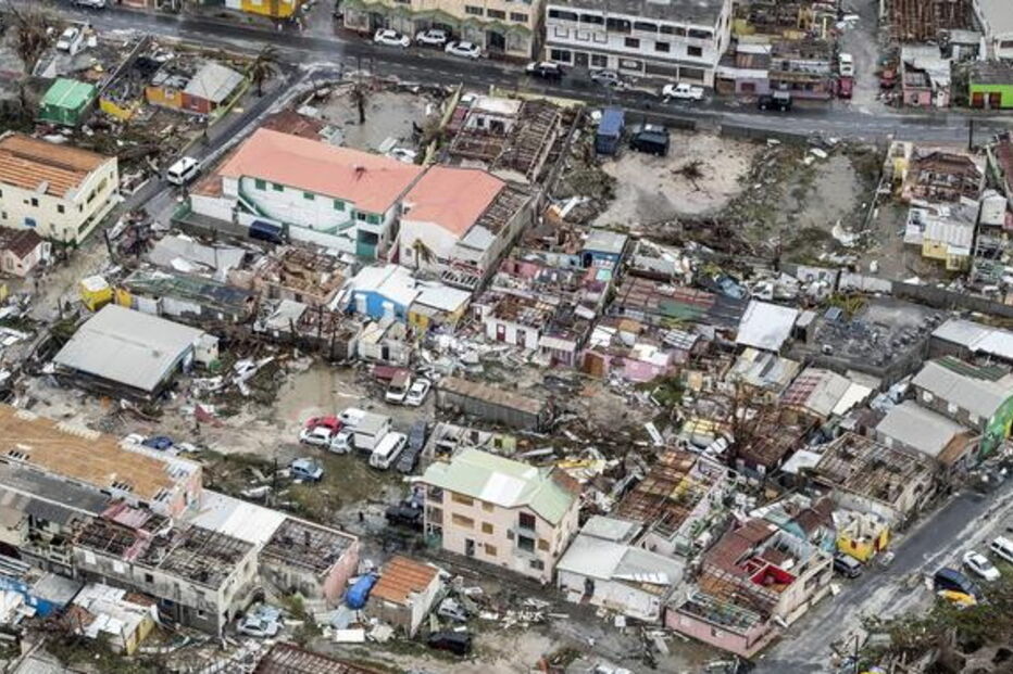 Estragos causados pelo furacão Irma