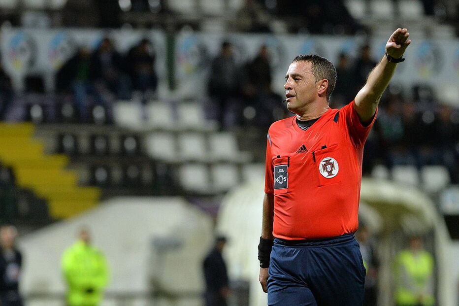 O árbitro Vasco Santos