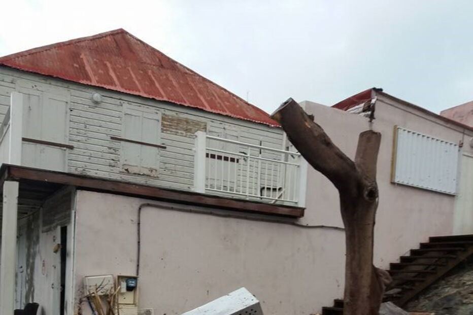 Fernando Silva fotografou os estragos causados pelo Irma em St Barth.