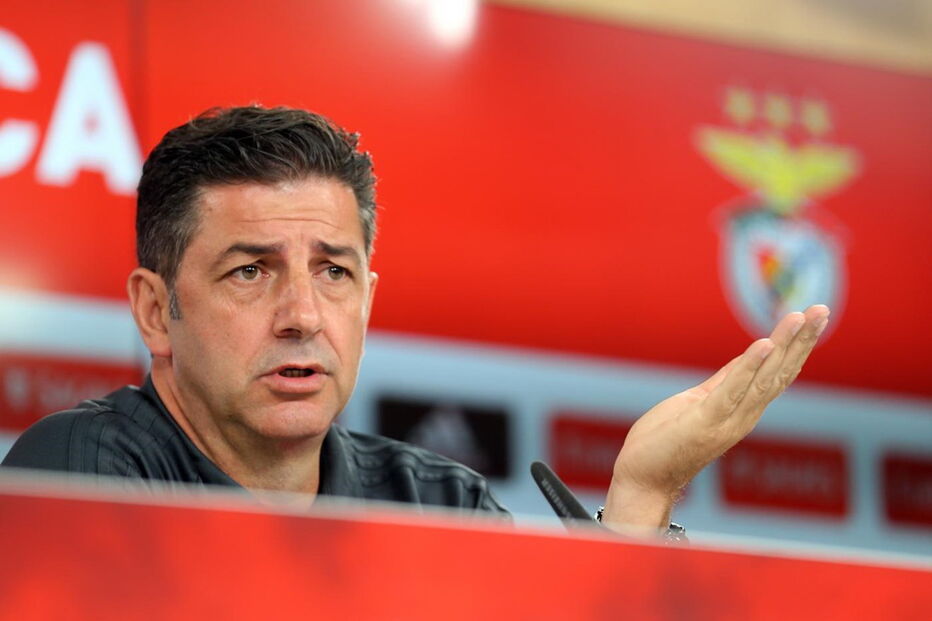 Rui Vitória, treinador do Benfica
