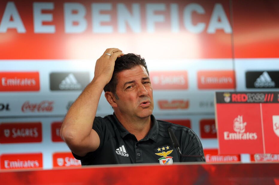 Rui Vitória, treinador do Benfica