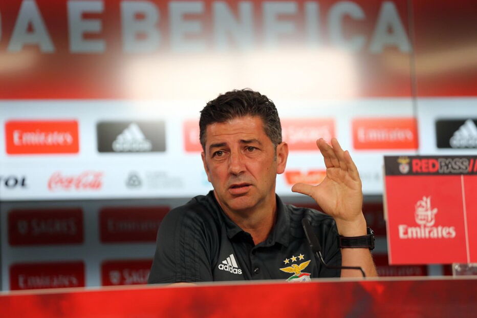Rui Vitória, treinador do Benfica