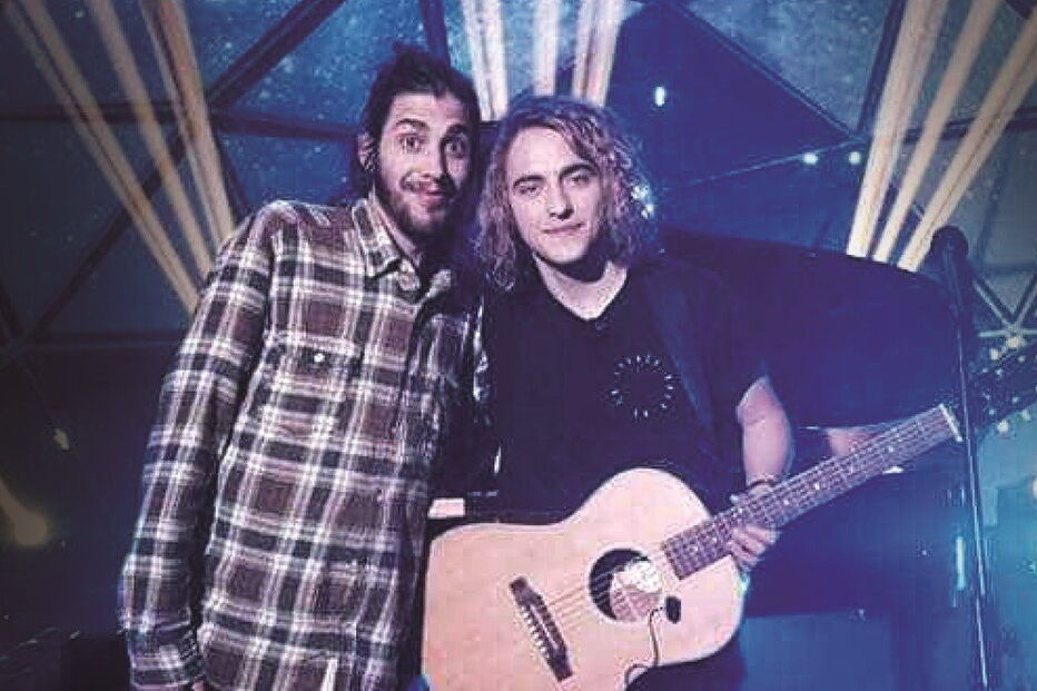 Salvador Sobral e Manuel Navarro