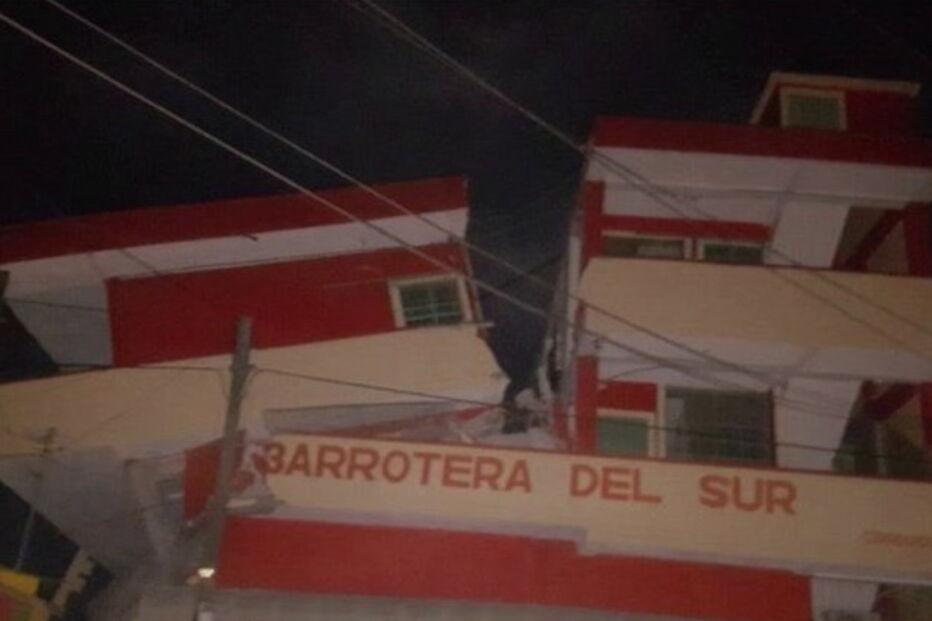 Sismo no México
