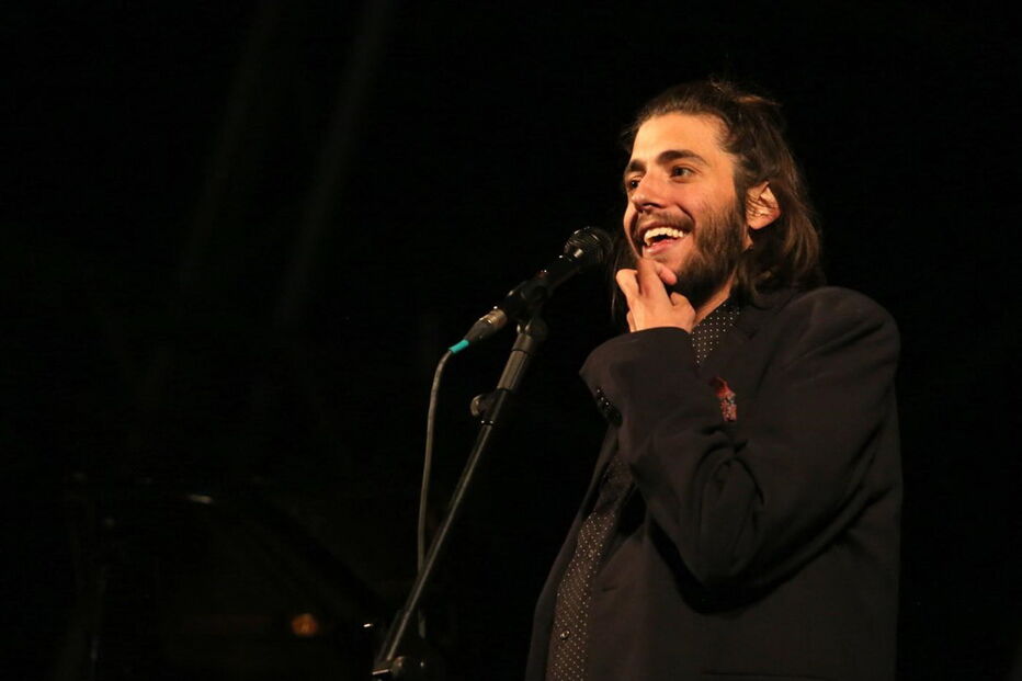 Salvador Sobral em palco