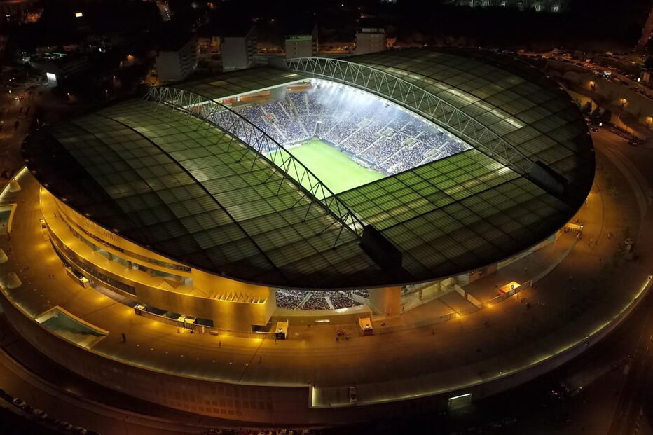 fc porto, estádio do dragão, vista geral