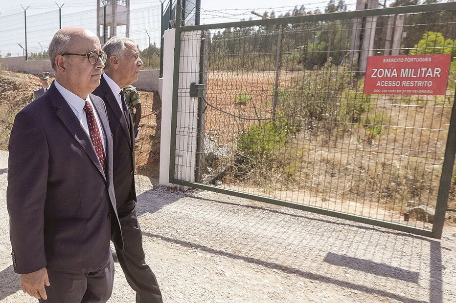 Azeredo Lopes e Marcelo Rebelo de Sousa visitaram Tancos