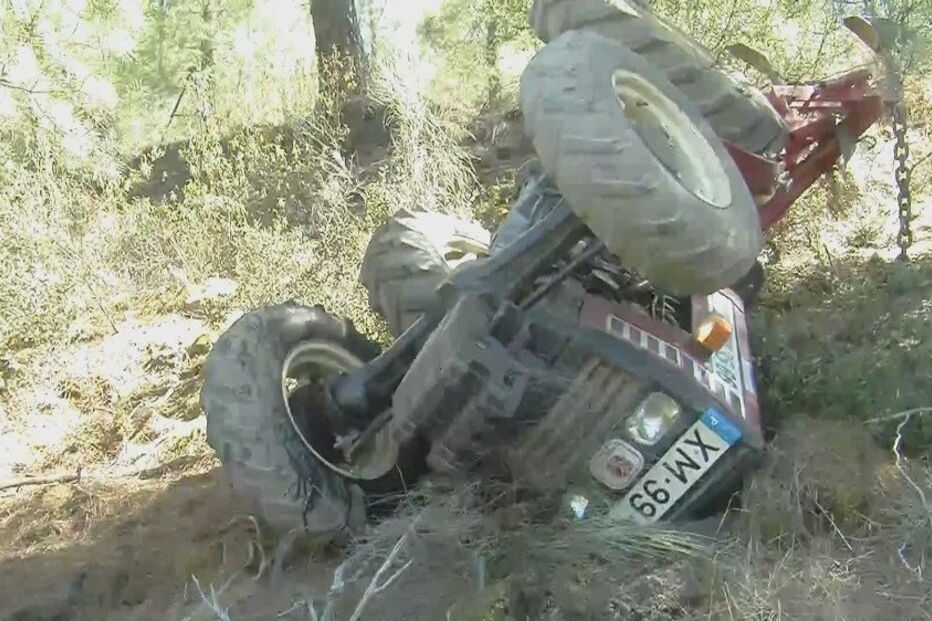 Homem foi encontrado junto ao trator já sem vida