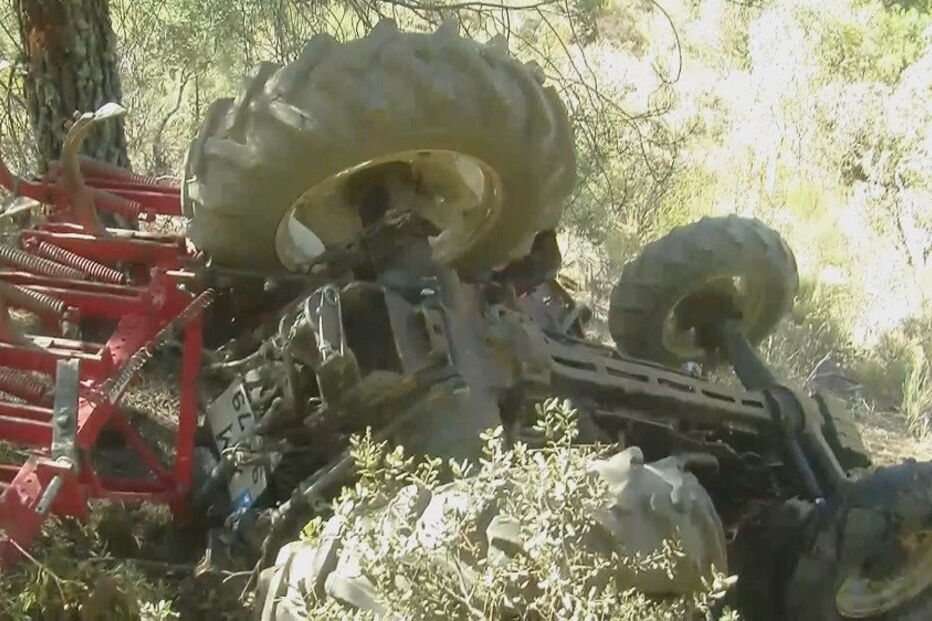 Homem foi encontrado junto ao trator já sem vida