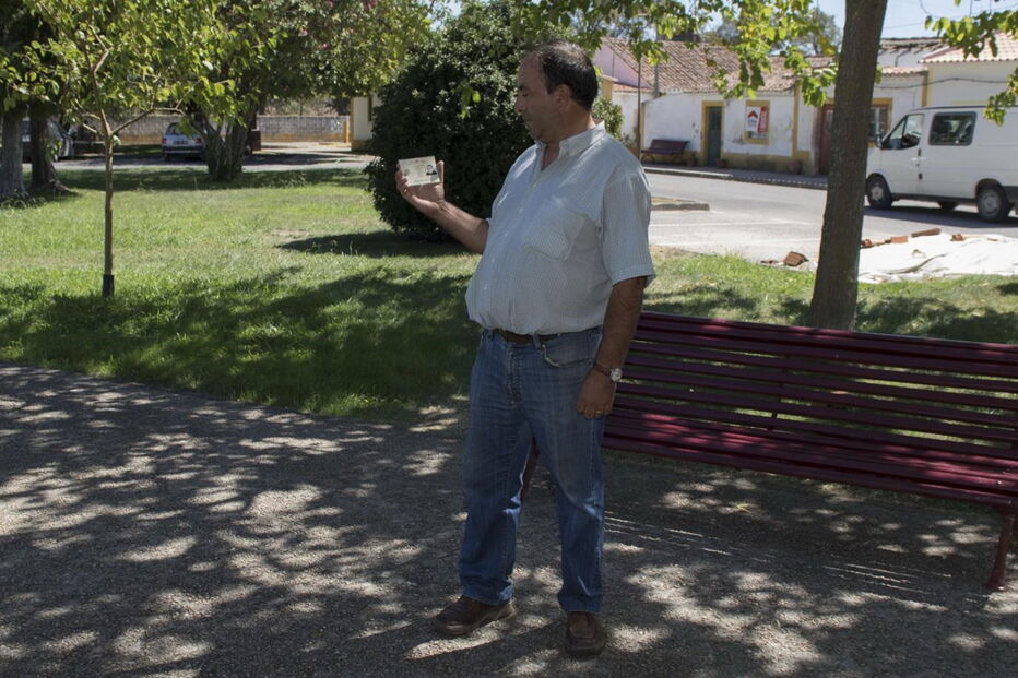 José Carlos Trincão teve de levar a sogra de carro. A idosa está acamada