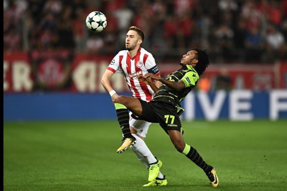 Jogo Olympiacos - Sporting, na Grécia